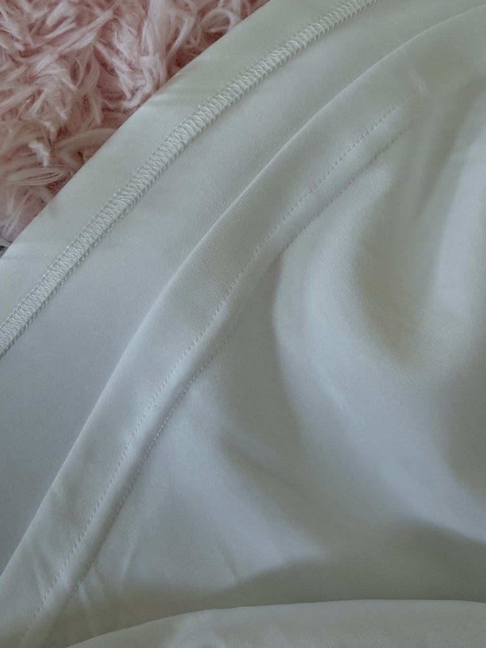 NWT Showpo MACY Off White High-Neck A-line Midi Dress with pockets Sz 2 - Picture 9 of 10